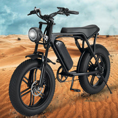 "510_Athletics" 20 Inch Fat Tire E-Bike 48V 750watts/ 1000watts Peak Power by 510_Athletics LLC