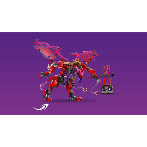 LEGO® NINJAGO® Thunderfang Dragon of Chaos Ninja Toy Set 71832