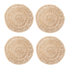 Circolo Abaca Round Placemat - Set of 4