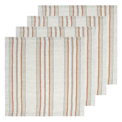 Trio Stripe Napkins 20x20 - Set of 4