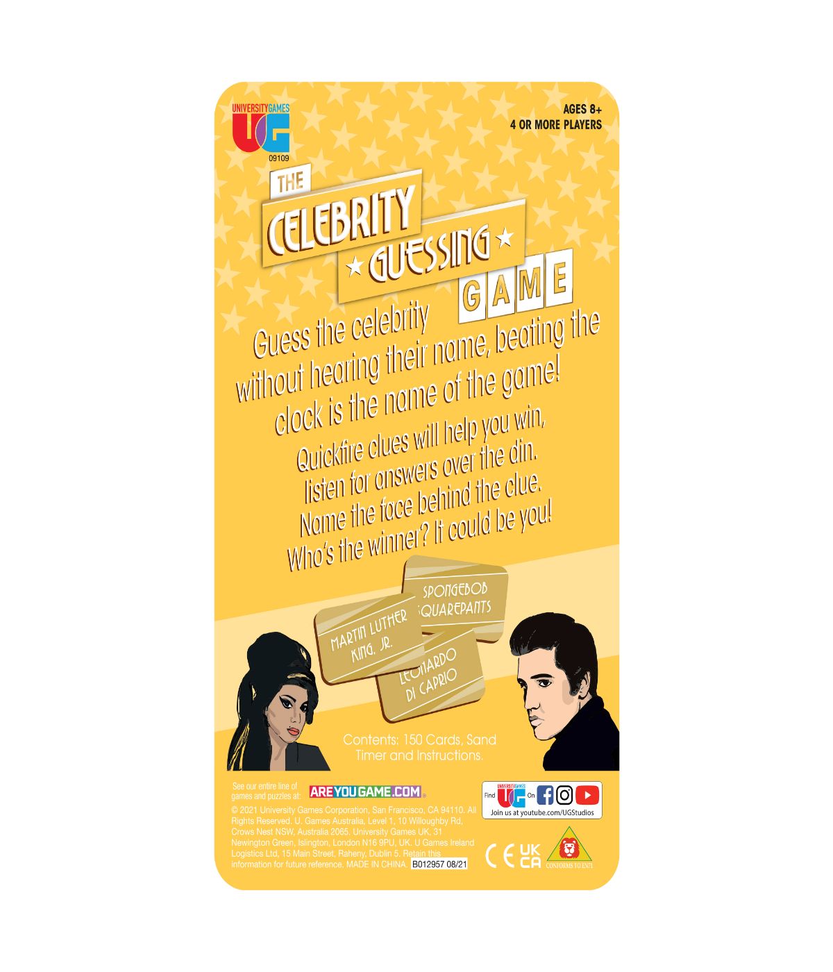  The Celebrity Guessing Game Tin Multi - Multi - Bonton