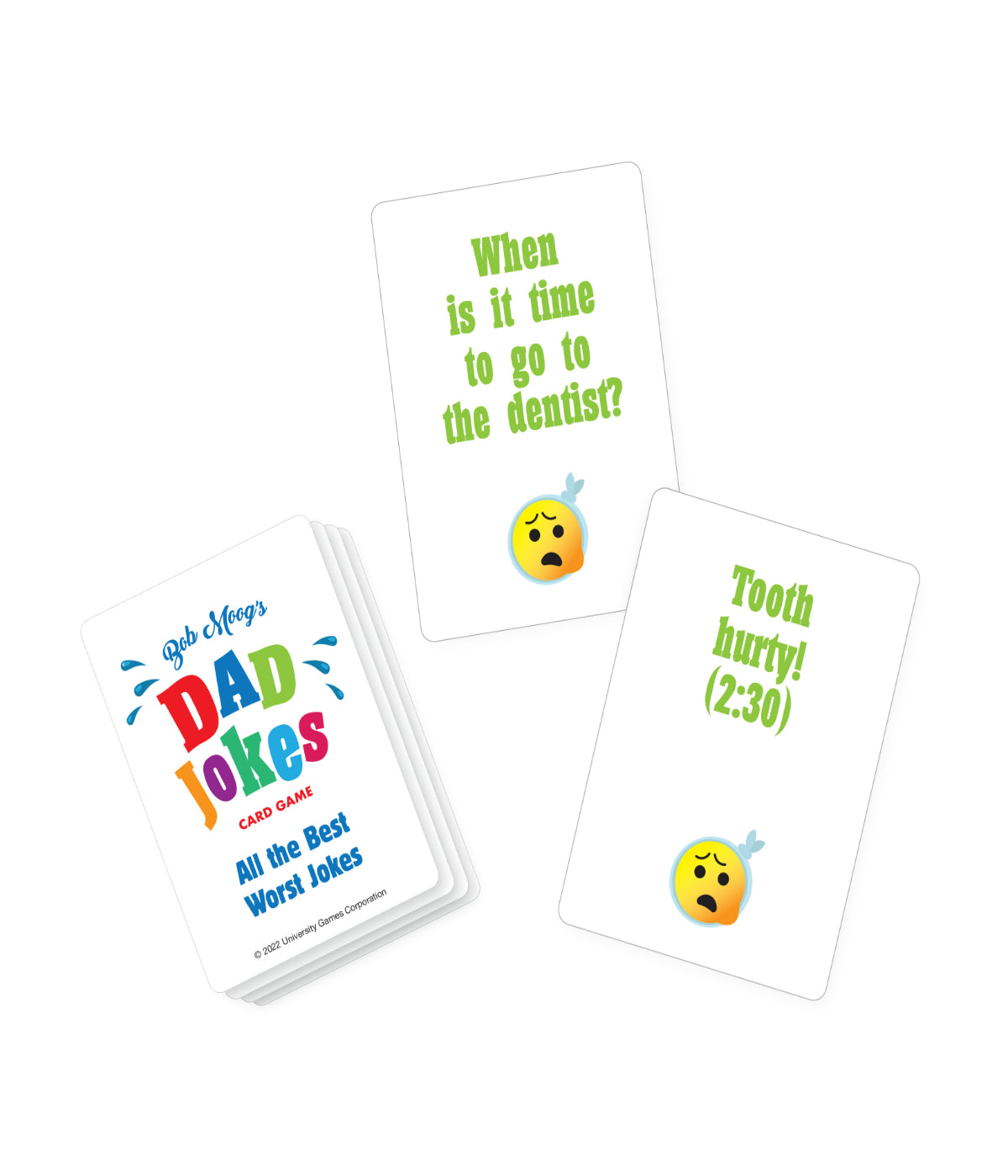  Bob Moog's Dad Jokes Card Game Multi - Multi - Bonton