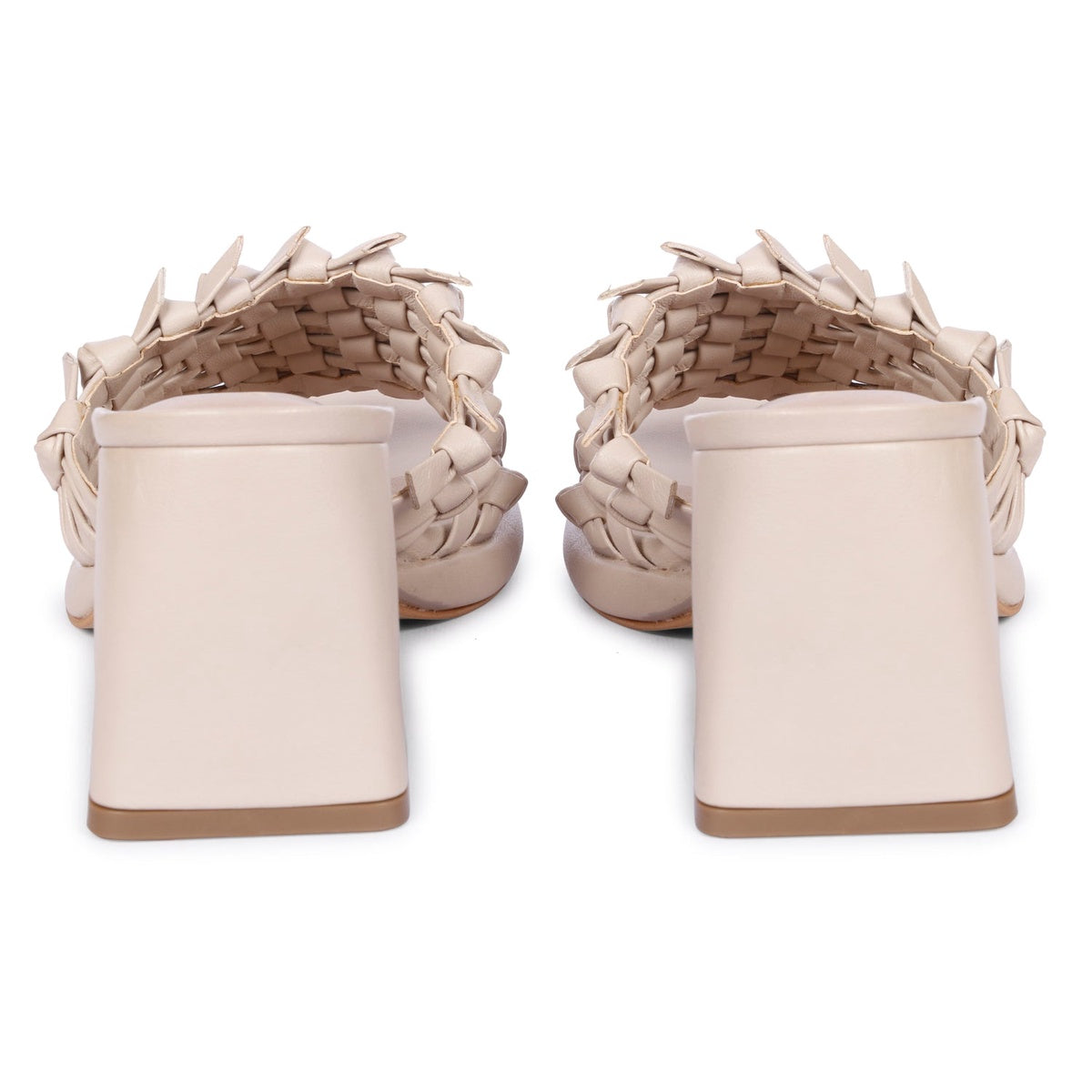  Saint G Saint G Nicia - Block Heel - Beige - Bonton