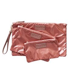 The Carly Trio Wristlet Rose