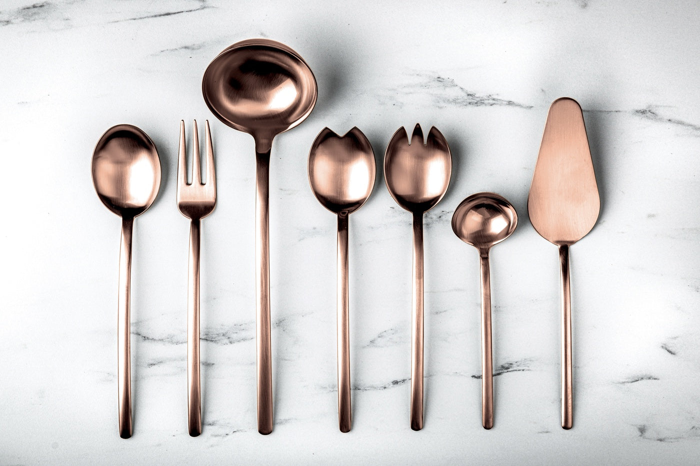  Mepra Due Serving Set - Ice Bronze - Bonton