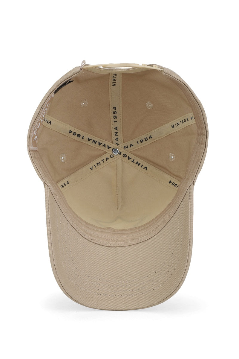 Vintage Havana Vintage Havana Trucker Hat for Women & Men – Khaki & Brown Adjustable Cap – Embroidered Star - Default Title - Bonton