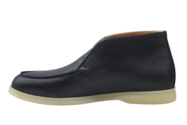  Alfonsi Parma Loafer Boot - Black - Bonton