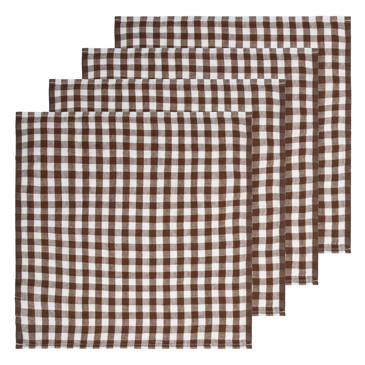  Caravan Picnic Napkin 20x20 - Set of 4 - Blueberry - Bonton