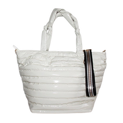 The Rebecca Tote Eggshell