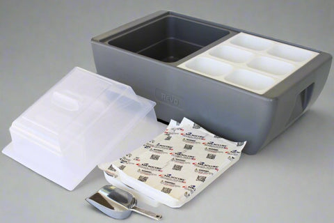 Dubler HEAT Flameless Chafer™ | Metallic Gray by Revo Coolers