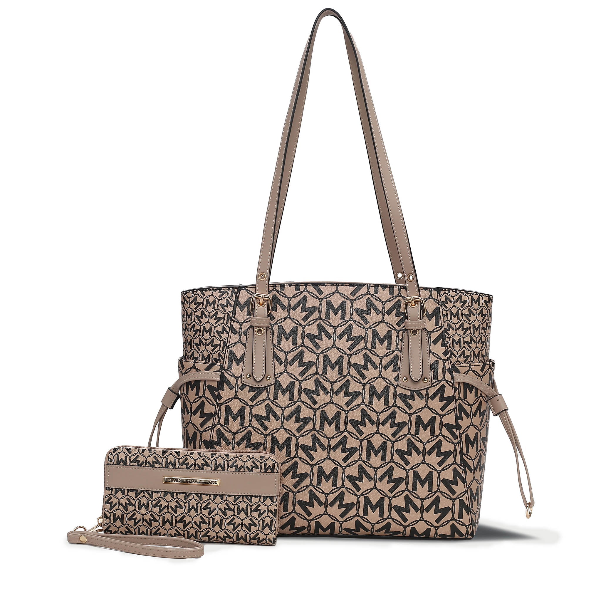  MKF Collection Pauline Tote Bag and Set - Lavender - Bonton