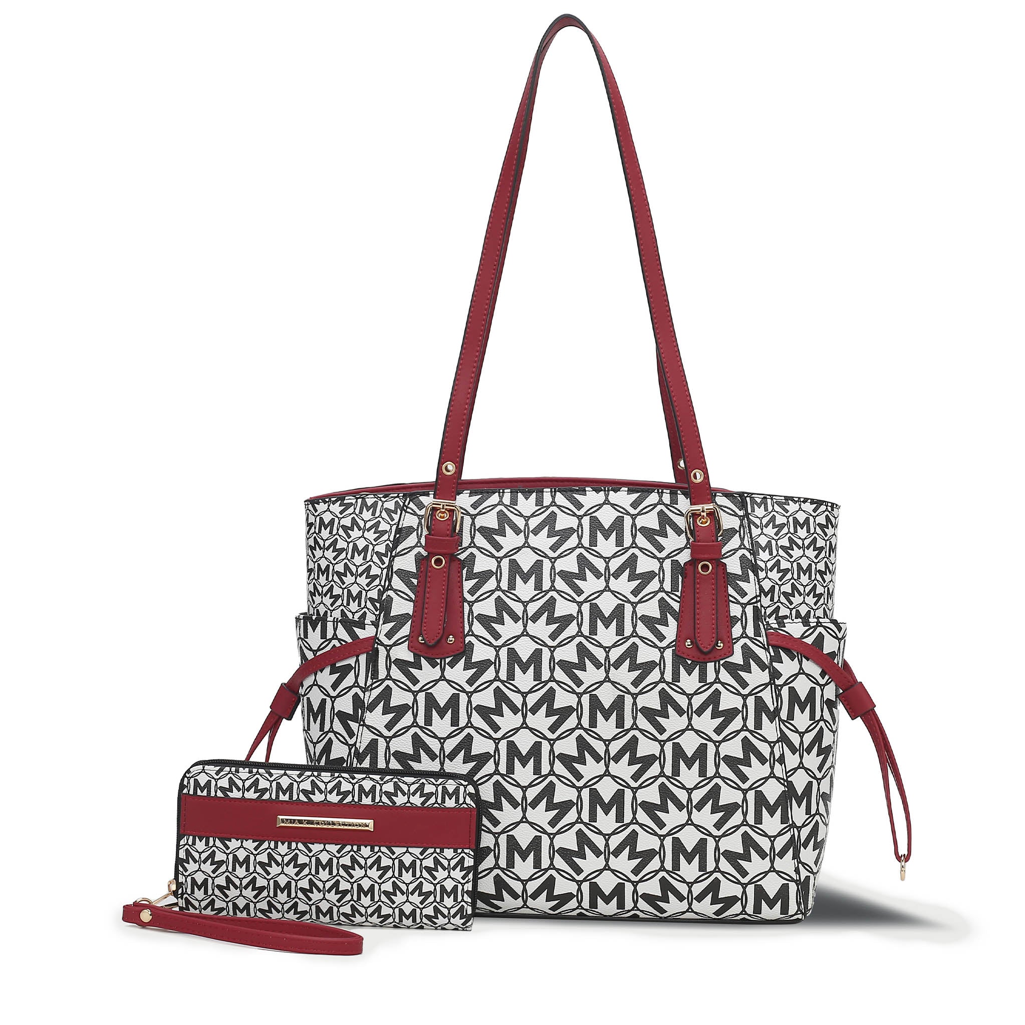  MKF Collection Pauline Tote Bag and Set - Lavender - Bonton