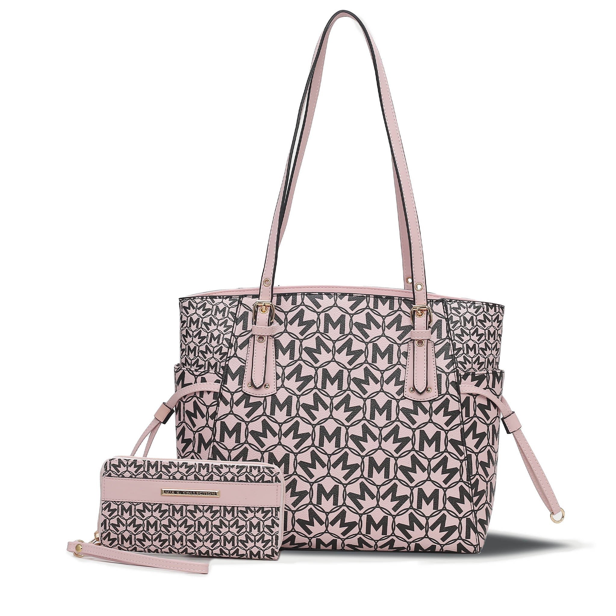  MKF Collection Pauline Tote Bag and Set - Lavender - Bonton