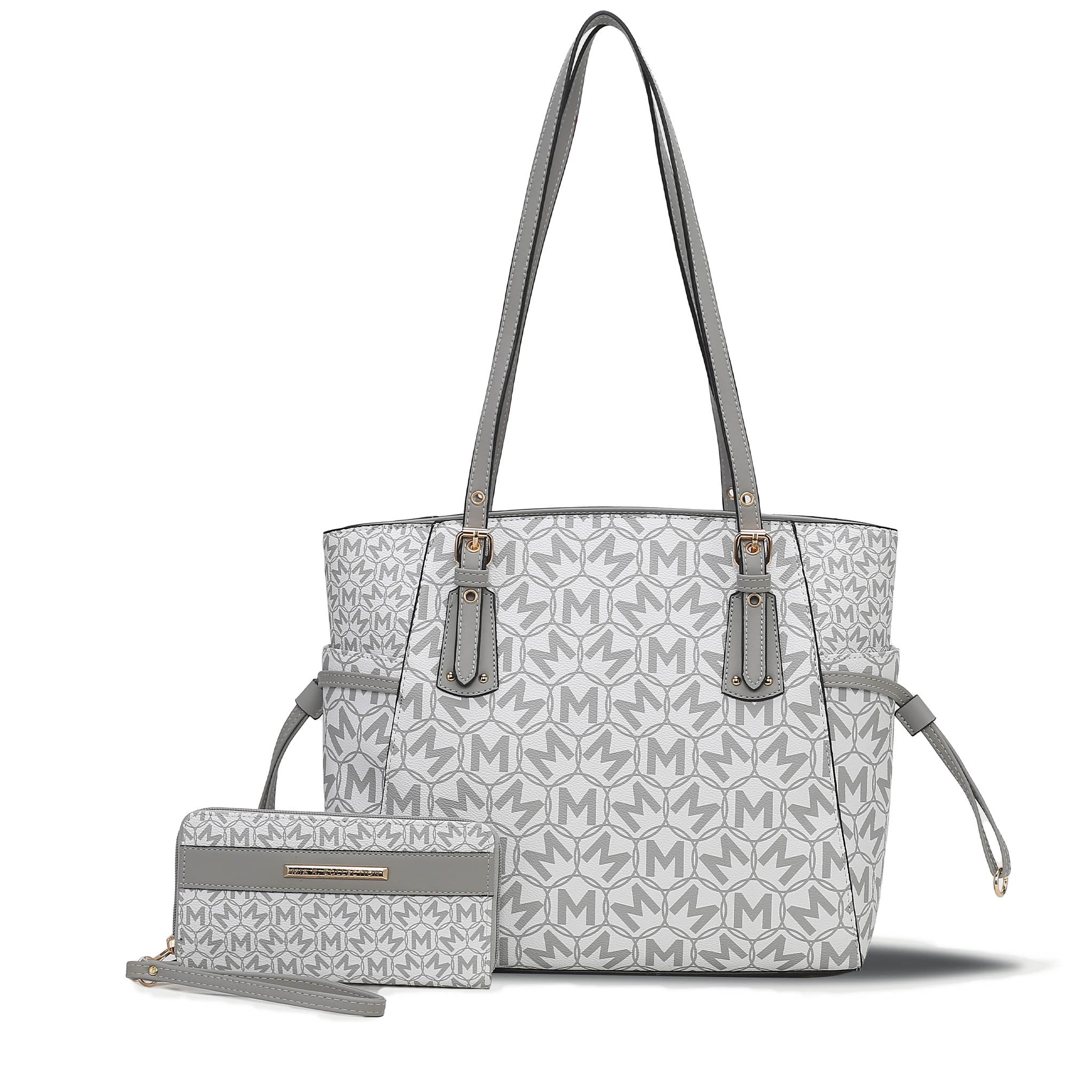  MKF Collection Pauline Tote Bag and Set - Lavender - Bonton