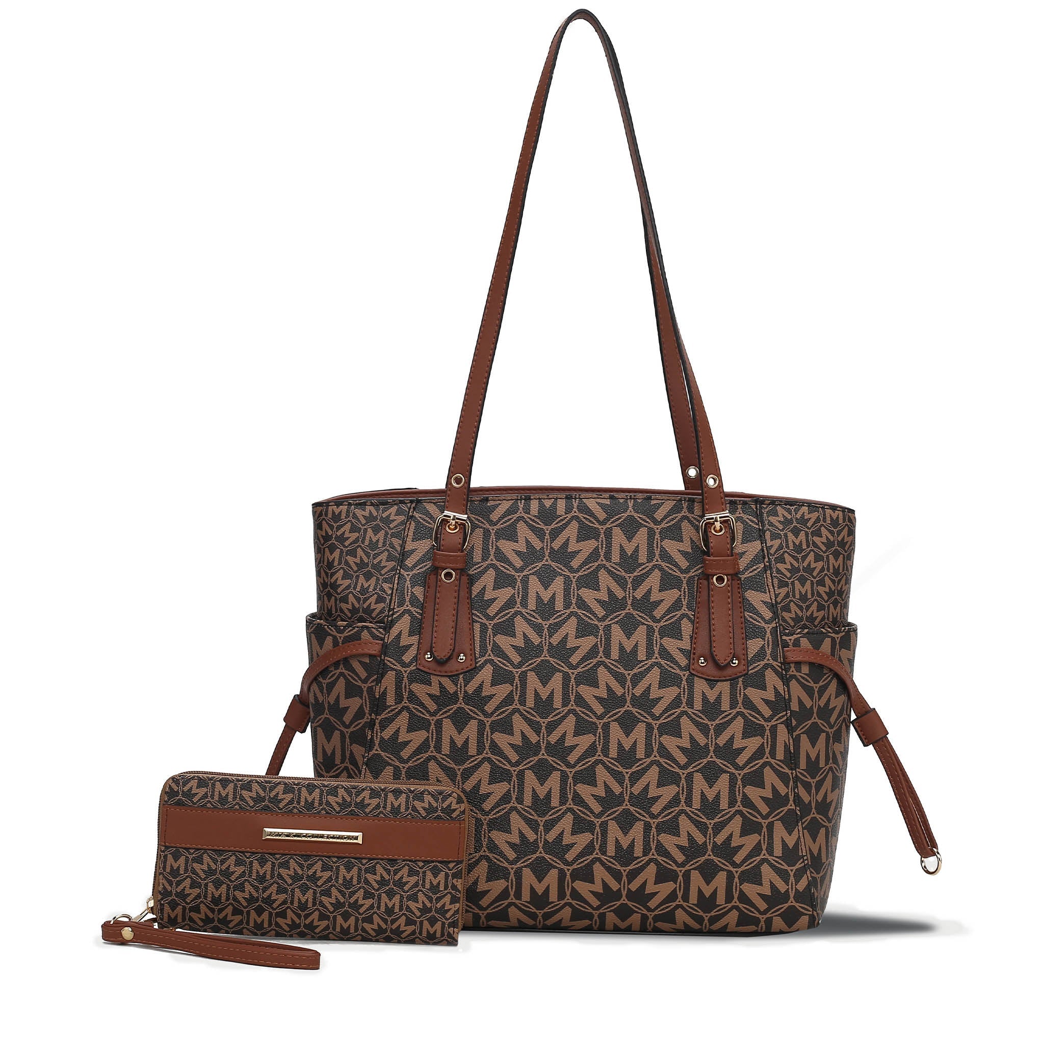  MKF Collection Pauline Tote Bag and Set - Lavender - Bonton