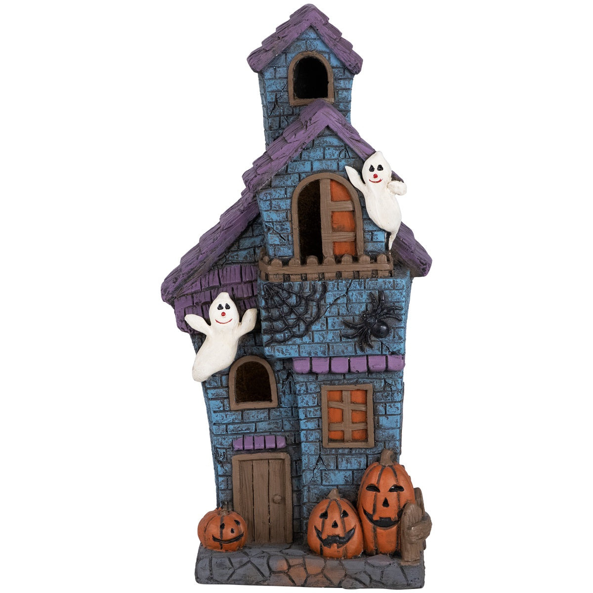  Northlight LED Lighted Haunted House With Ghosts Halloween Decoration - 22.75