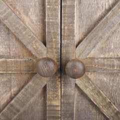 Rustic Barn Door 2 Pictures Frame