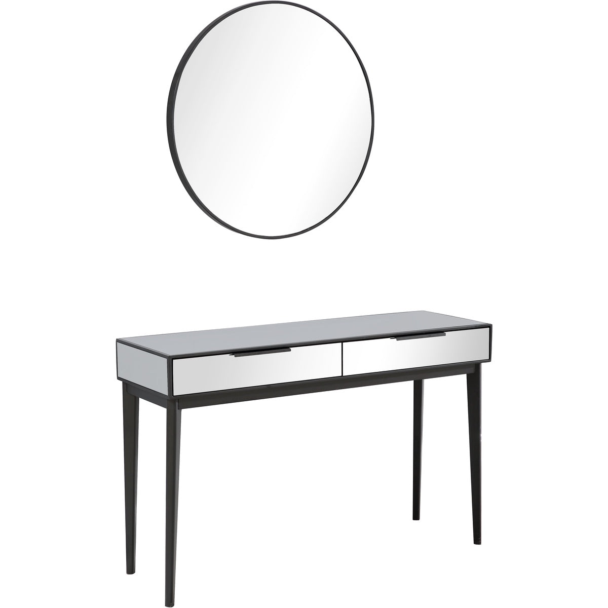  Renata Wall Mirror and Console - Mirror - Bonton