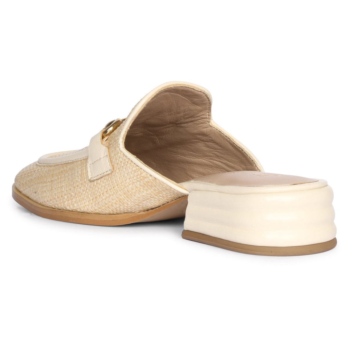  Saint G Izaara - Heeled Mule - Beige - Bonton