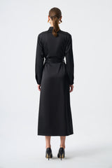 Ellips Patterned Shirt Dress  - Dress