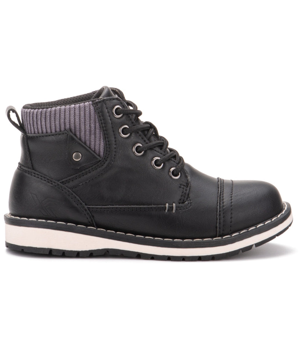  Xray Footwear Xray Footwear Boys Youth Alvin Boot Black - Black - Bonton