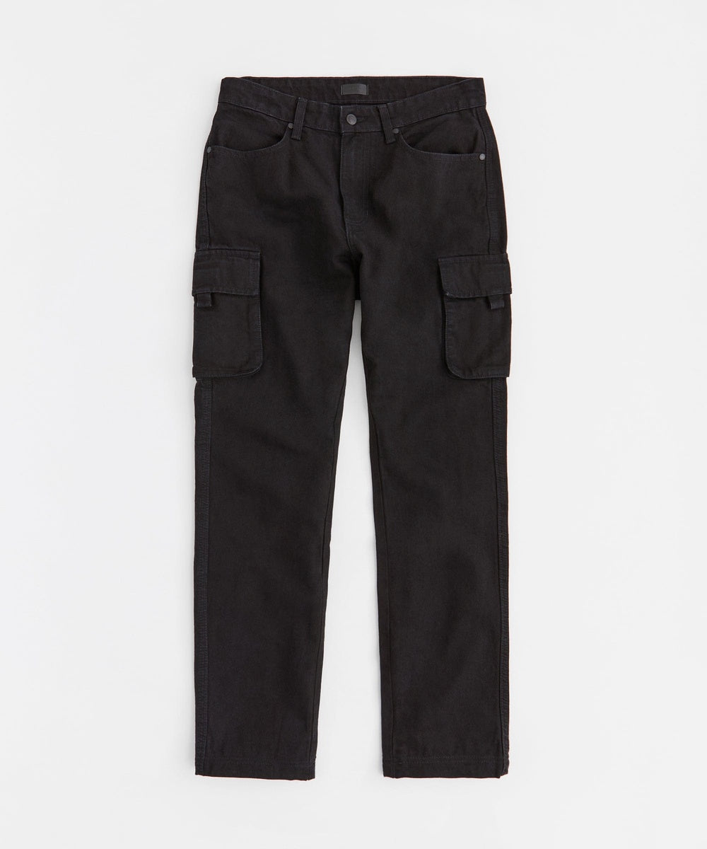  Reason Clothing Workwear Cargo Pants - Black - BLACK - Bonton