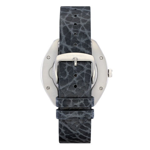Master Works Mens Classic Leather Strap Watch