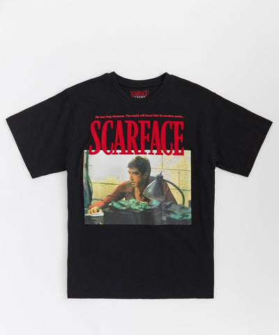 Scarface Tony Applique Short Sleeve Tee