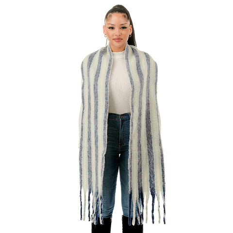 Stripe Woven Scarf