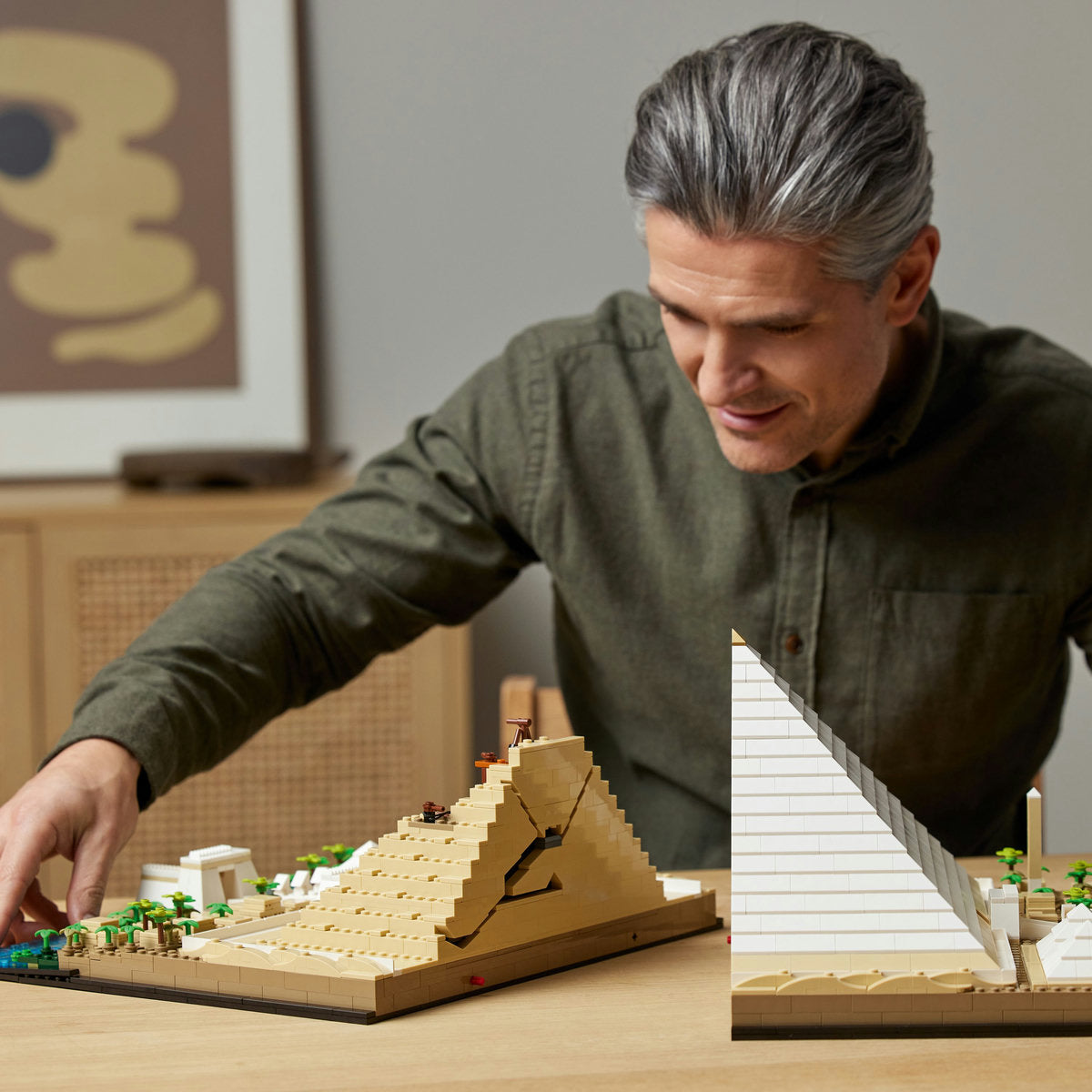 LEGO LEGO® Architecture Great Pyramid of Giza 21058 Building Kit 1,476 Pieces - LEGO Architecture - Bonton