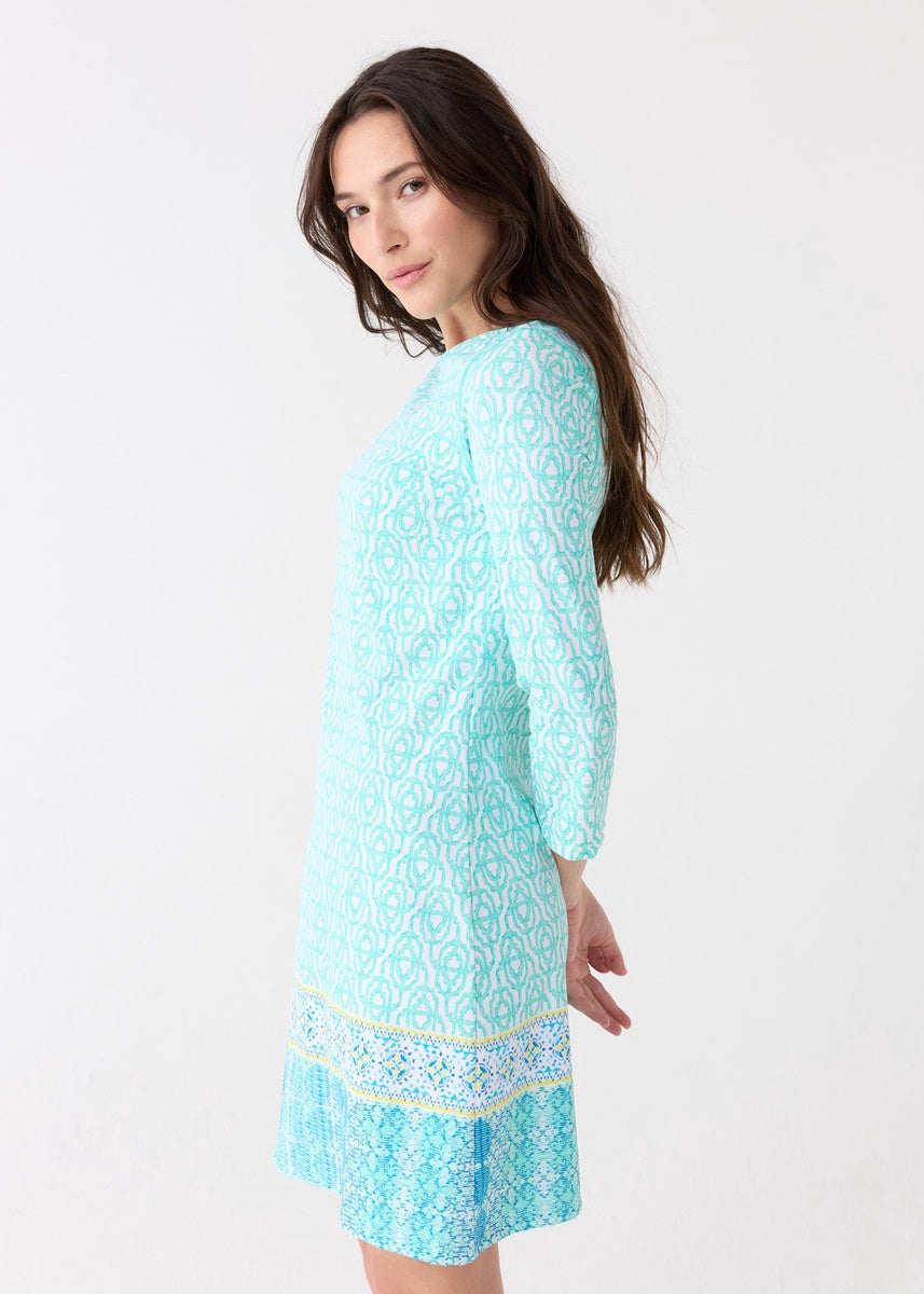  Cabana Life Coastal Cottage Cabana Shift Dress - XS - Bonton