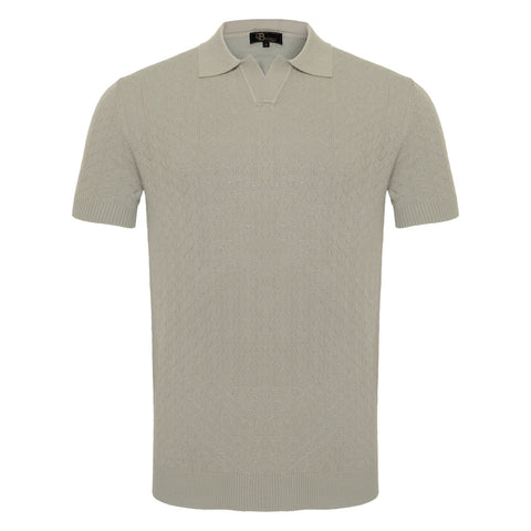 Elevare Knit Polo WHITE