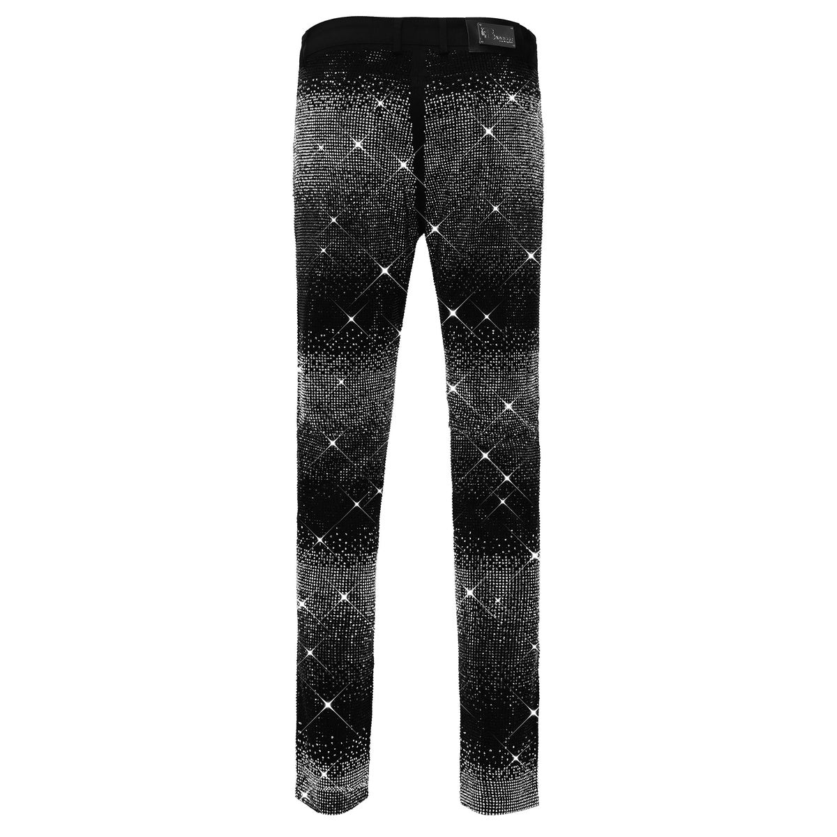  Barocco Stage Blaze Pants BLACK/SILVER - BLACK/SILVER - Bonton