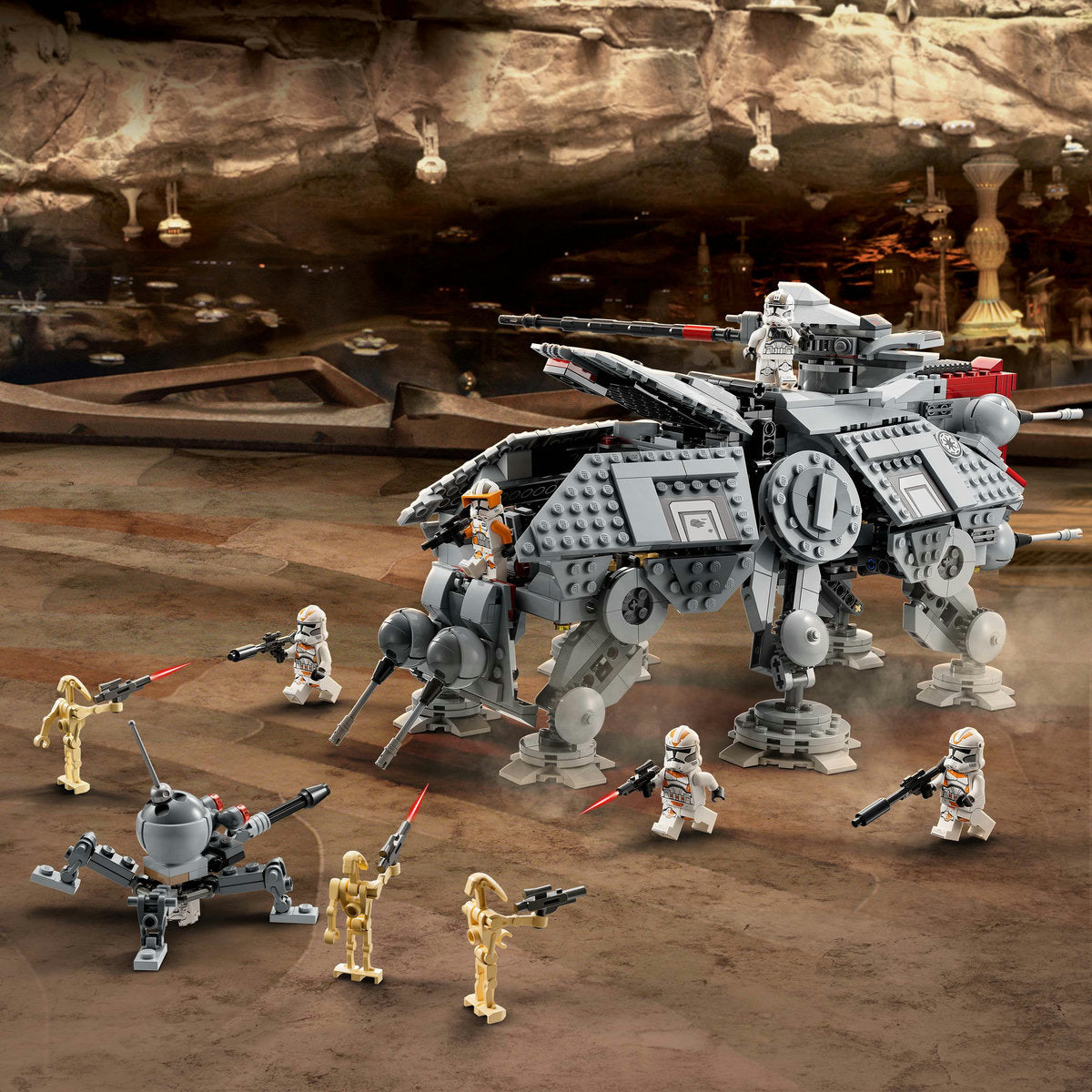  LEGO LEGO® Star Wars™ AT-TE™ Walker 75337 Building Kit 1,082 Pieces - Star Wars - Bonton