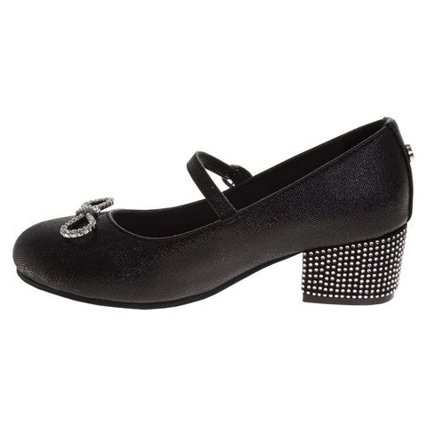 Badgley Mischka Girls' Toddler Heels Classy Dress Shoes