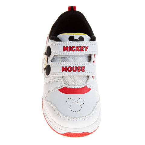 Disney Mickey Mouse Boys' Lightweight Laceless Sneakers (Toddlers)