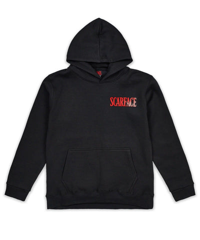 Scarface Sugar Print Classic Hoodie - Black