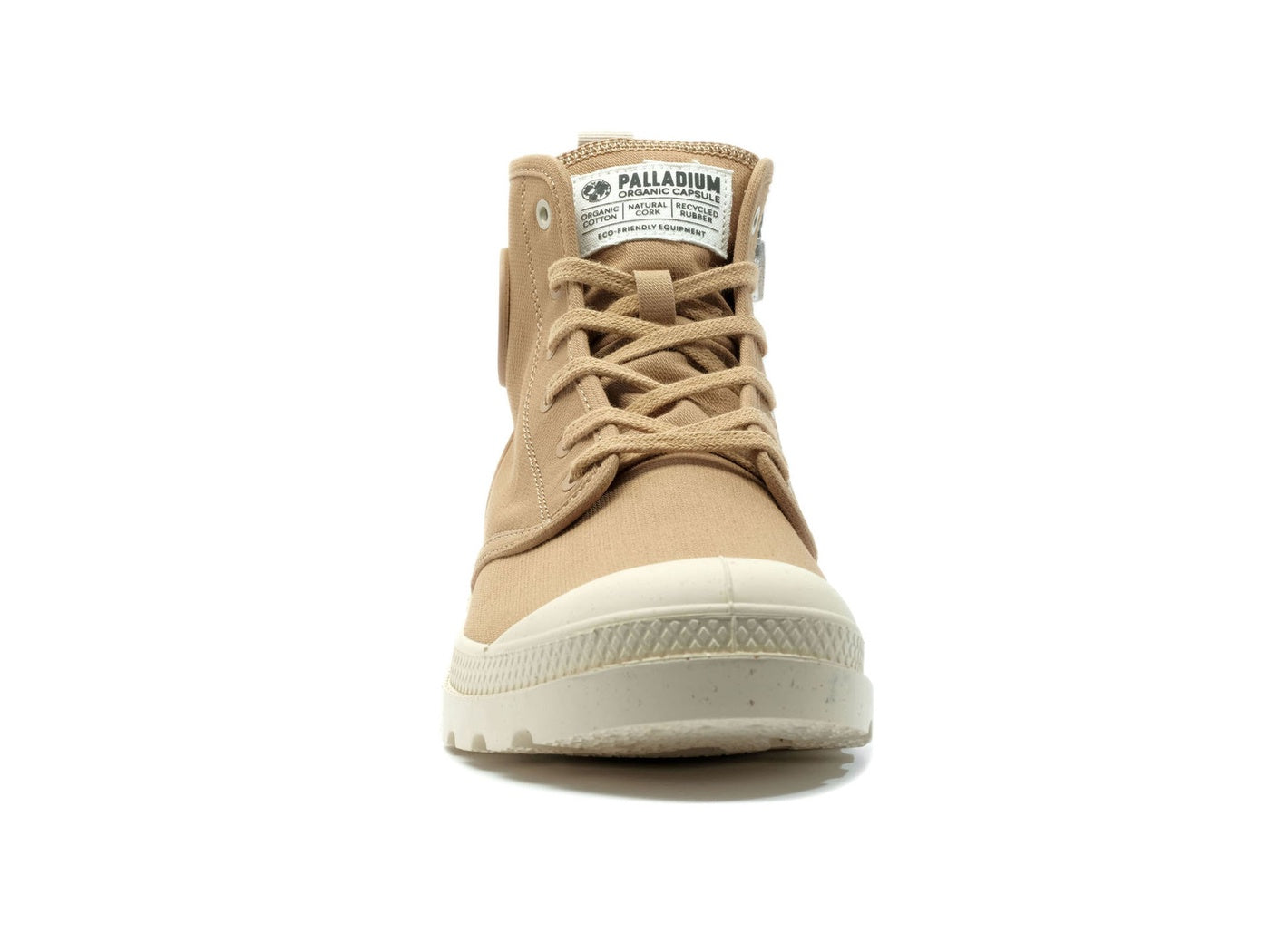  Palladium PAMPA HI ZIP ORGANIC - Womens 6.5 / Big Kids 5 - Bonton