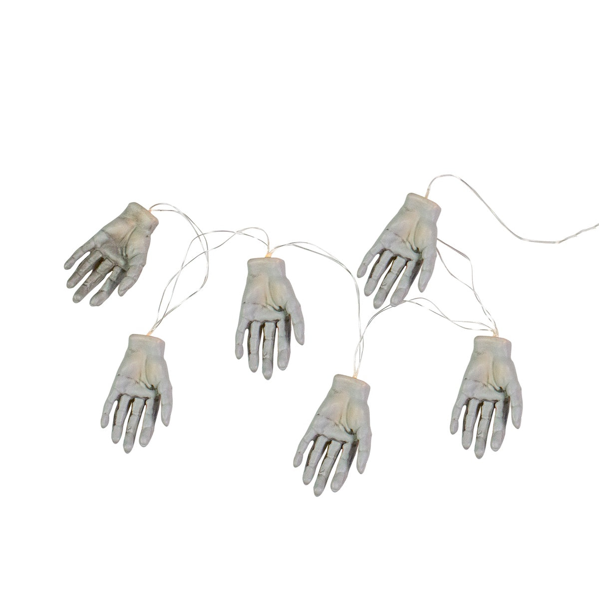  Northlight Zombie Hands Halloween Light Set - Clear Lights - 6ct - Default Title - Bonton