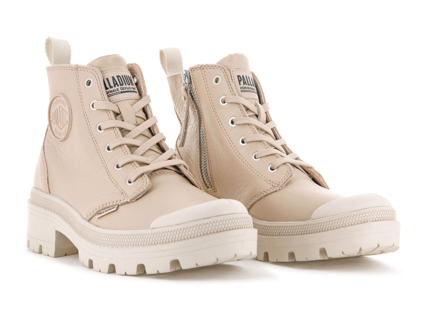  Palladium PALLABASE LEATHER - Womens 9.5 - Bonton