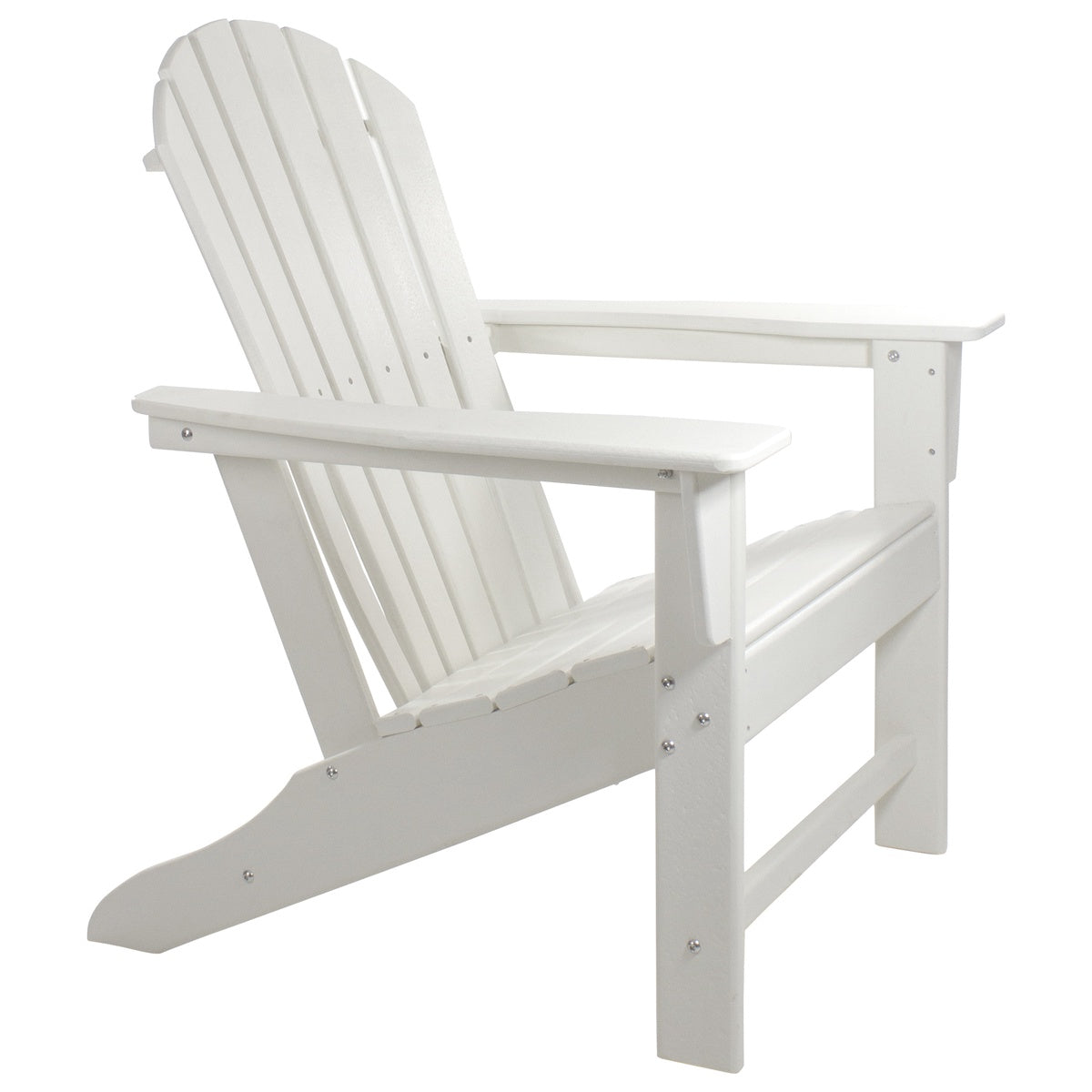  Northlight All Weather Recycled Plastic Outdoor Adirondack Chair  White - Default Title - Bonton