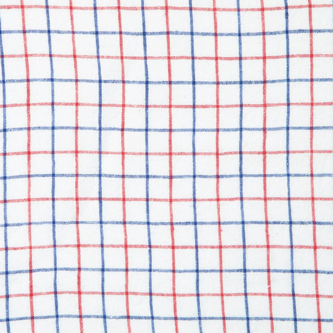 Bistro Napkin 20x20 - Blue & Red - Set of 4