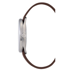 Master Works Mens Classic Leather Strap Watch