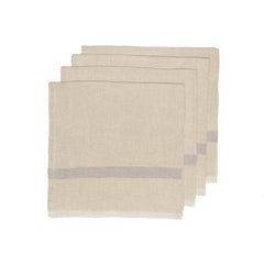 Laundered Linen Napkins, Set of 4