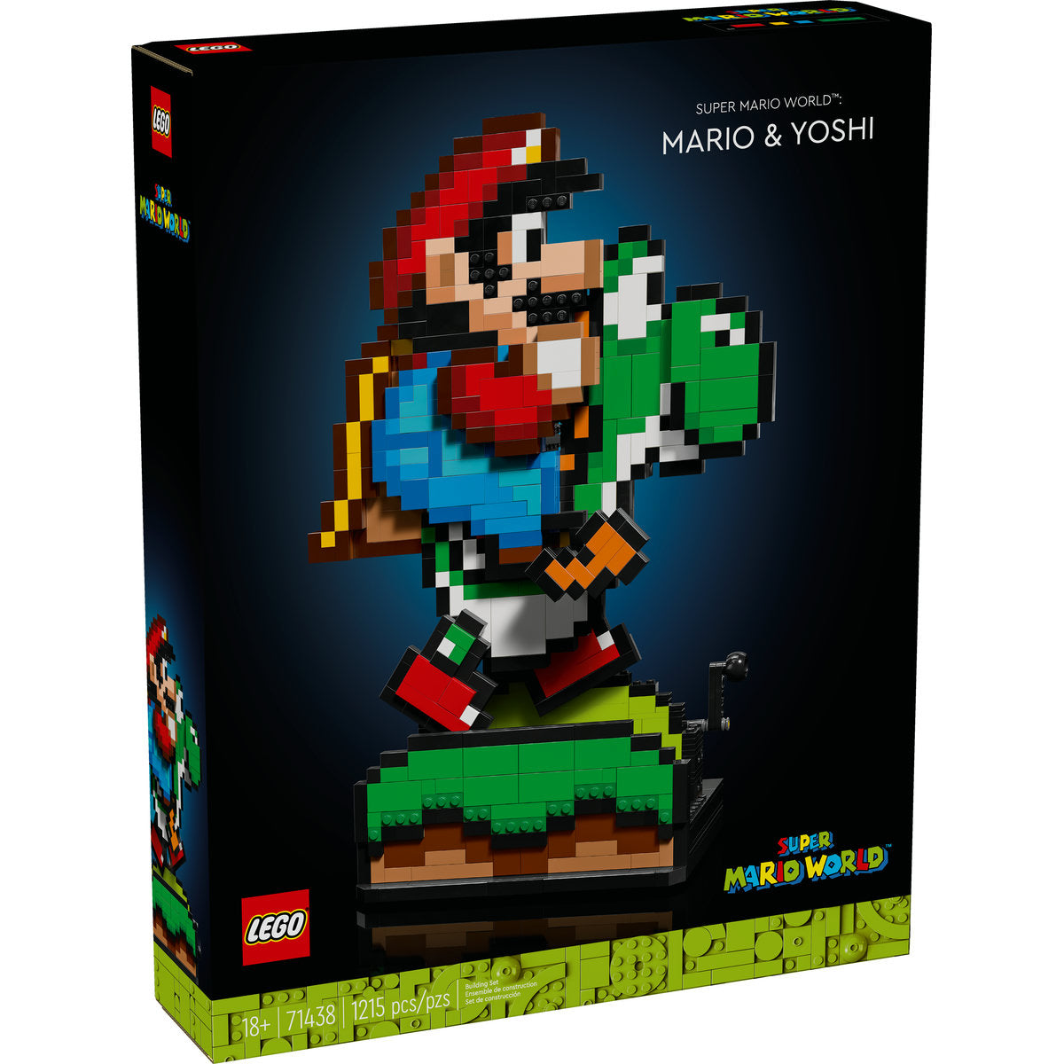  LEGO LEGO® Super Mario™ Super Mario World™: Mario & Yoshi 71438 - Adults - Bonton
