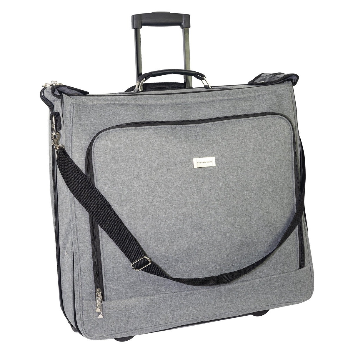  Geoffrey Beene Geoffrey Beene Rolling Garment Carrier Luggage, Gray - Default Title - Bonton