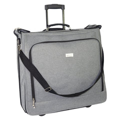 Geoffrey Beene Rolling Garment Carrier Luggage, Gray