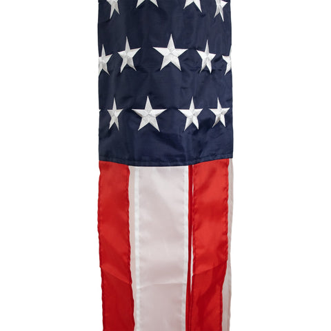 Patriotic Stars and Stripes Outdoor Windsock - 60"