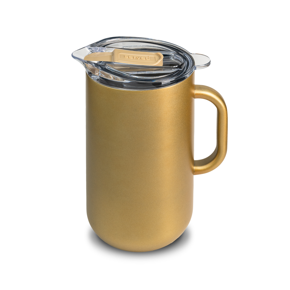  Served Served Vacuum-Insulated Pitcher (2L) - Golden - Default Title - Bonton