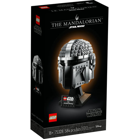 LEGO® Star Wars™ the Mandalorian™ Helmet 75328 Building Kit 584 Pieces